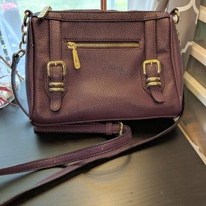 Purple handbag